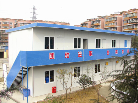 T式單坡活動(dòng)板房01